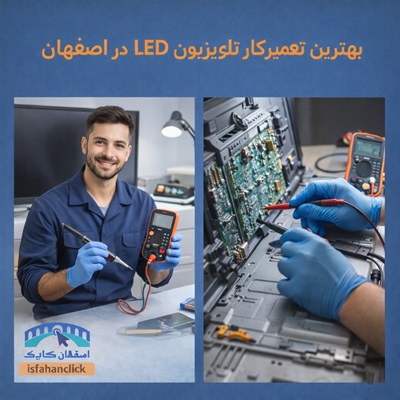 بهترین تعمیرکار تلویزیون LED در اصفهان